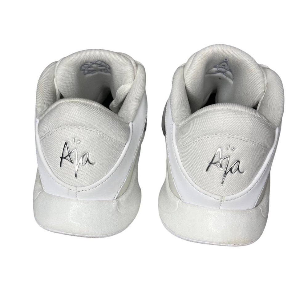 Nike Aja A'One Pearl White Metallic Shoes Size 10.5 Special Release - Picture 5 of 7